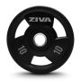 ZIVA SL Virgin Rubber Grip Disc - Set di Dischi Olimpici da 80 kg