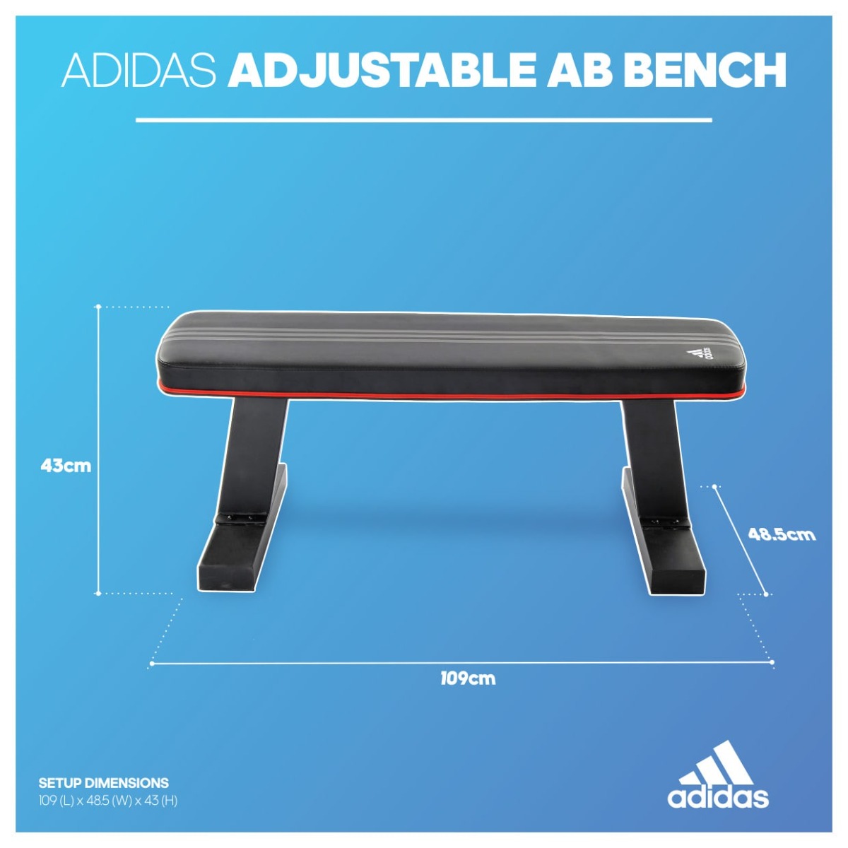 Adidas Flat Bench Fitness